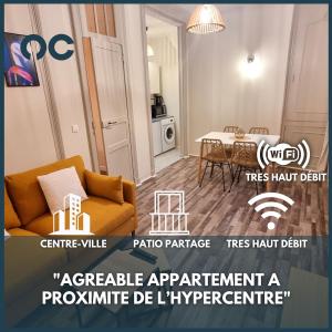 Appartements L-Emile - Pres des Halles - Parking prive : photos des chambres