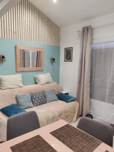 Maisons de vacances VILLA 3 chbres Vue mer maison avec piscine ds residence proche commodites et plages de sable : photos des chambres