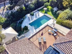 Villa Domaine du Soleil, Vue Mer avec piscine - Aigue-Belle