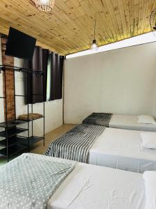 Hospedaria Paraíso das Águas Suíte independente KitBet com cozinha completa