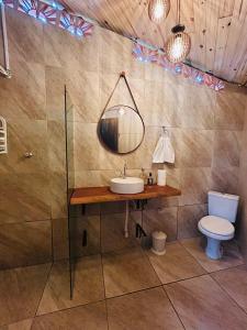 Hospedaria Paraíso das Águas Suíte independente KitBet com cozinha completa