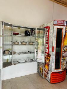 Hospedaria Paraíso das Águas Suíte independente KitBet com cozinha completa