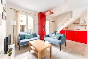 Le Mûrier - Maison de ville avec patio parking - 6 pers