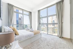 Marina View Haven - Luxurious 3-Bedroom Apartment in DEC Towers