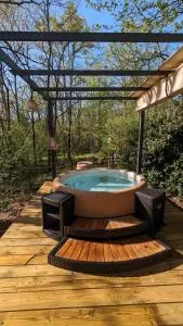 Chalet Hulotte avec Spa privatif - Blanquefort-sur-Briolance