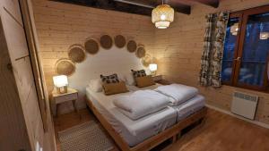Chalets Chalet Hulotte avec Spa privatif : photos des chambres