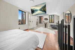 Maisons de vacances Maison d-architecte avec Jacuzzi, Quartier Premontres : photos des chambres