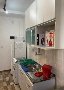 703 Apartamento ao lado do Hospital Materdei, Vera cruz, com cozinha, vaga