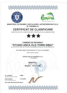 Studio Anca-old town Sibiu