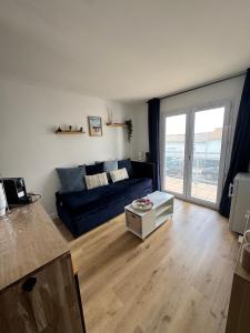 Plage Bleue, terrasse vue mer, wifi Netflix