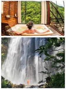 Cachoeira dos Borges Cabanas e Parque - Morro Azul