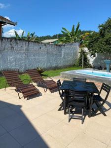 Casa do rio com piscina