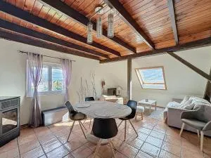 La Belle Étape, Appartement avec Piscine et Spa - 安热尔桑