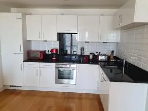 En ren och bekväm lägenhet m två dubbelsängar och en säng soffa - 查塔姆