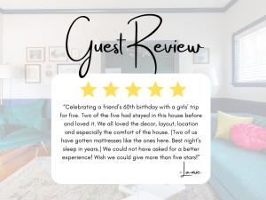 Downtown Artistic Home with Fire Pit and Game Room