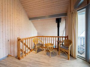 Ferienhaus mit moderner Einrichtung
