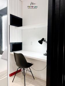 #501-O Flat moderno e decorado - Jardim Goiás