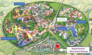 Appartements Magic Disney Terrasse - 2 ch - parking gratuit - 5 min parc : photos des chambres