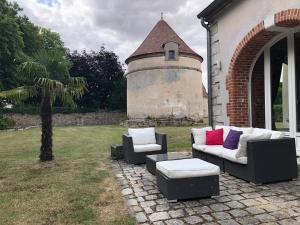 Maisons de vacances Propriete historique, vue chateau, calme et jacuzzi : photos des chambres