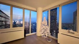 Luxury 2 bedrooms 2 bathrooms Corner Apartment Breathtaking City Views Modern Retreat - 长岛市
