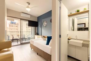 Easy Star - Studio na Vila Mariana, a 350m da estação Ana Rosa - RI01I