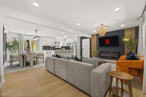 Luxurious Decatur Getaway Game Room and Fire Pit Close to Atlanta