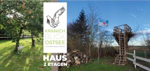 Historisches Bauernhaus für 8 Personen mit Luxus und Natur auf 2 Etagen ideal für Familien und Hunde 2500m2 eingezäunt an der Ostsee
