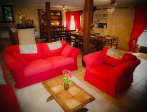 Maisons de vacances Grange authentique en Quercy : photos des chambres