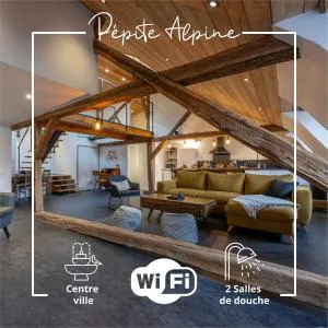 Pépite Alpine - Centre ville - WIFI - Faucon-de-Barcelonnette