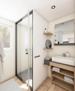 Campings Camping 3 etoiles - Piscine - eehdai : photos des chambres