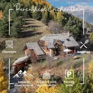 Parenthèse Enchantée - Vue panoramique - Cheminée - Les Blancs