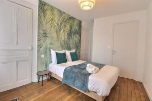 Le Cocon des hallesIdeal Couple ou soloWiFiÉlégancePieds des Halles