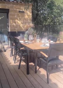 Maisons de vacances Maset de caractere a Saint Siffret - Mas des Chenes - : photos des chambres
