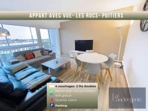 Appartements Appart avec vue-Les Rocs-Poitiers-LaConciergerie : photos des chambres