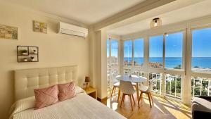 Estudio en Torrox, Piscina, Vistas al Mar & Diseño