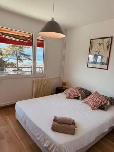 Appartements Bright 50m apartment with magnificent lake view : photos des chambres