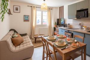 Appartements #41 Flat for 6, 3 Bdrs Parking Wifi 5mins walk Tram T1 : photos des chambres