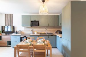 Appartements #41 Flat for 6, 3 Bdrs Parking Wifi 5mins walk Tram T1 : photos des chambres