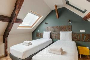 Appartements Le Reve d'Alice Charming Duplex 80 m 4 people Heart of Honfleur : photos des chambres