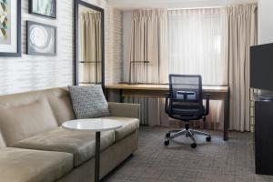 One-Bedroom Suite with Two Queen Beds and Sofa Bed room in Residence Inn Dayton North