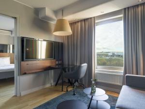 Suite with Sauna room in Radisson Blu Arlandia Hotel Stockholm-Arlanda