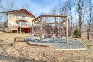 Fire Pit + Game Room: Spacious Poconos Retreat!