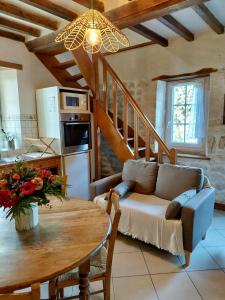 Maisons de vacances Maison 2 chambres avec espace exterieur prive et petit-dejeuner en supplement - fait-maison et produits locaux : photos des chambres