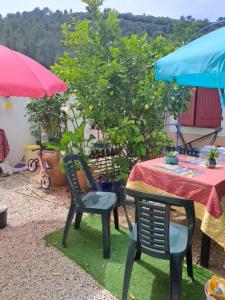Sejours chez l'habitant ENTRE TERRE et MER Cote d-Azur VAR : photos des chambres
