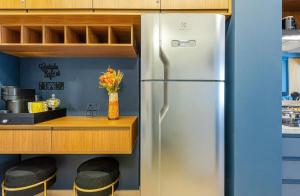 Pinheiros I Faria Lima, Apto Studio, 50m Metrô, Piscina, WI-FI