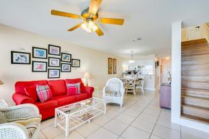 Steps to Sand PCB Condo with Gulf-View Balconies!