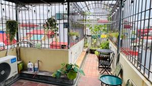 Căn studio màu Hồng