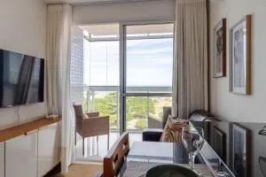 Praia e Conforto no 7º Andar com Vista para o Mar - 伊塔帕里卡