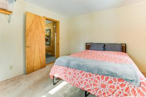 Near Lake Huron Secluded Goetzville Cabin with Deck