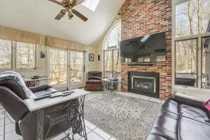 Waterfront Home with Boat Dock and Sunroom in Gardiner - Gardiner
